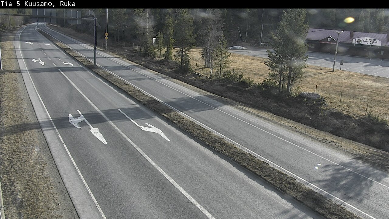 Weather Camera Image Road 5 Kuusamo, Ruka, Kuusamo, Pohjois-Pohjanmaa