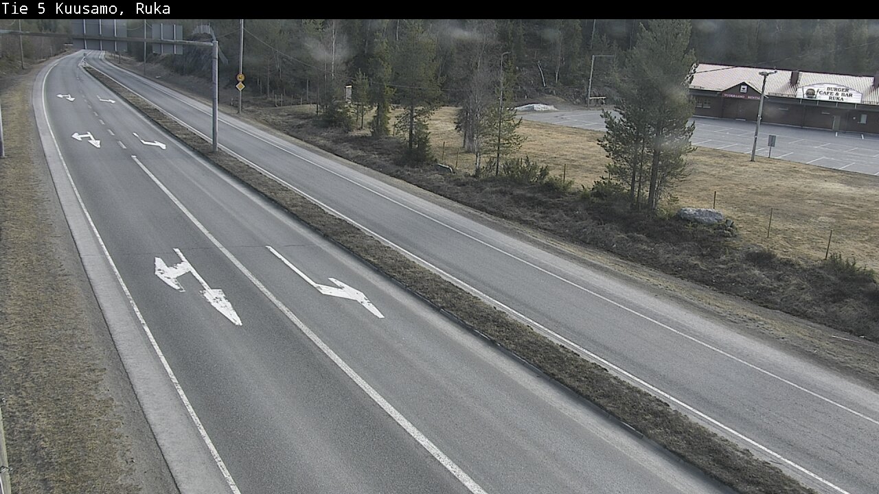 Weather Camera Image Road 5 Kuusamo, Ruka, Kuusamo, Pohjois-Pohjanmaa