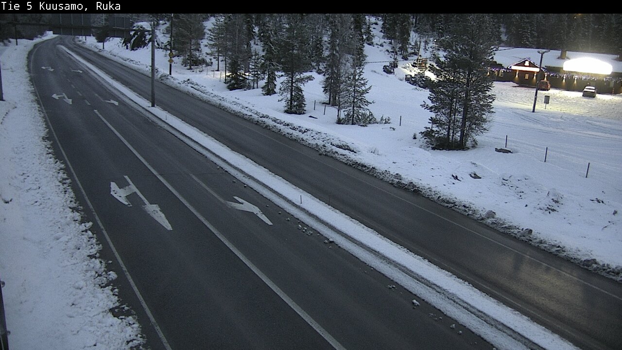 Kelikamerat Kuva Tie 5 Kuusamo, Ruka, Kuusamo, Pohjois-Pohjanmaa