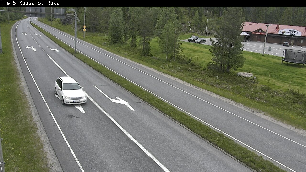Weather Camera Image Road 5 Kuusamo, Ruka, Kuusamo, Pohjois-Pohjanmaa
