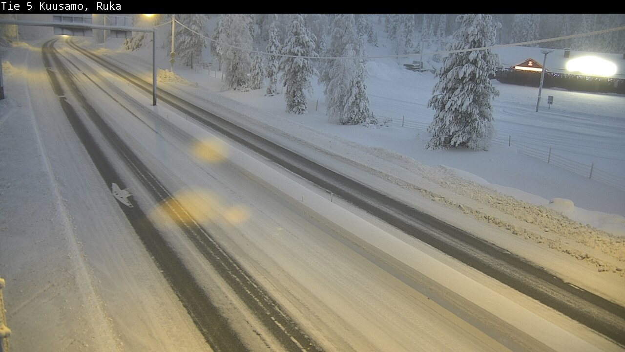 Kelikamerat Kuva Tie 5 Kuusamo, Ruka, Kuusamo, Pohjois-Pohjanmaa