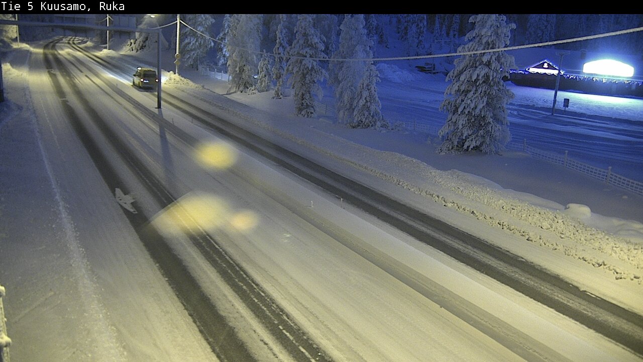 Kelikamerat Kuva Tie 5 Kuusamo, Ruka, Kuusamo, Pohjois-Pohjanmaa