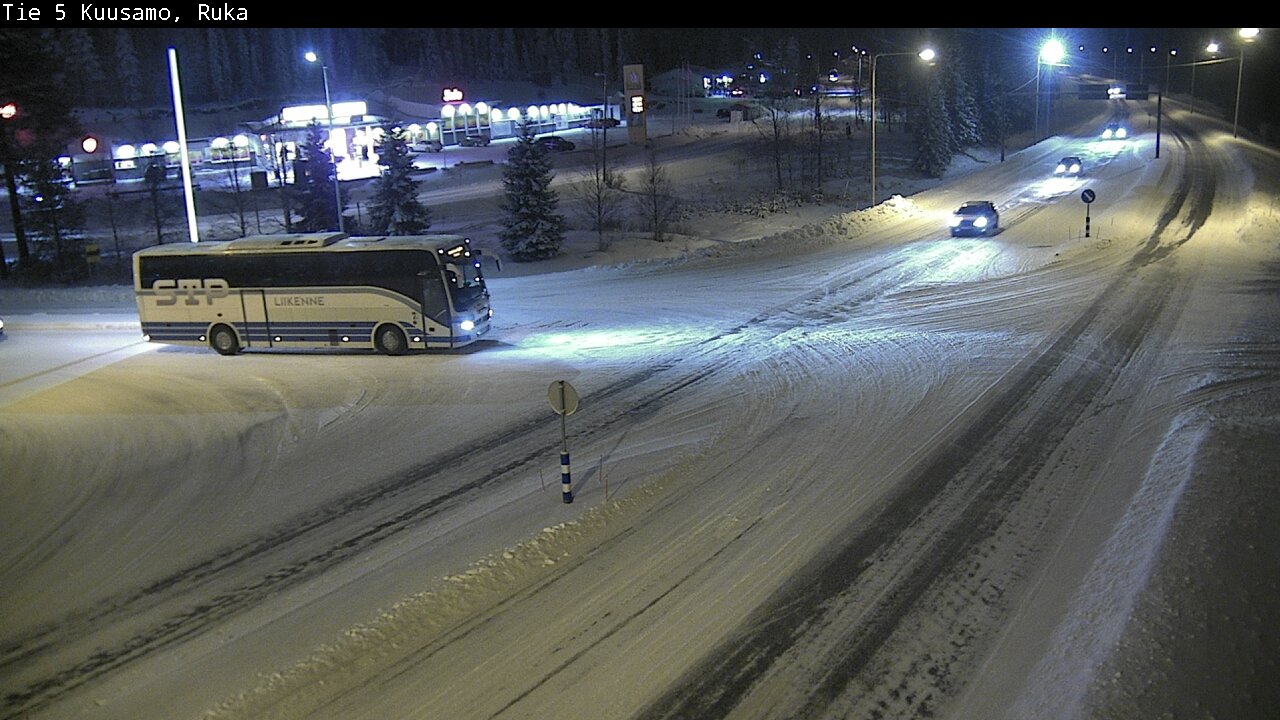 Weather Camera Image Road 5 Kuusamo, Ruka, Kuusamo, Pohjois-Pohjanmaa