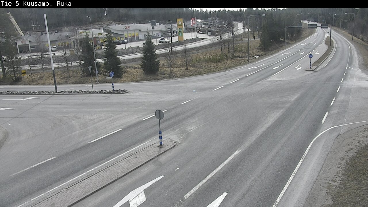 Weather Camera Image Road 5 Kuusamo, Ruka, Kuusamo, Pohjois-Pohjanmaa