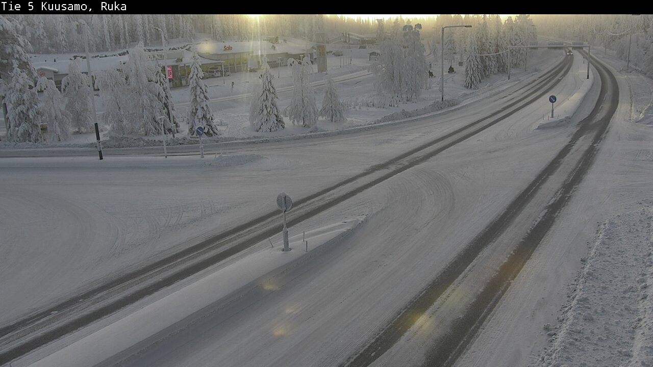 Kelikamerat Kuva Tie 5 Kuusamo, Ruka, Kuusamo, Pohjois-Pohjanmaa