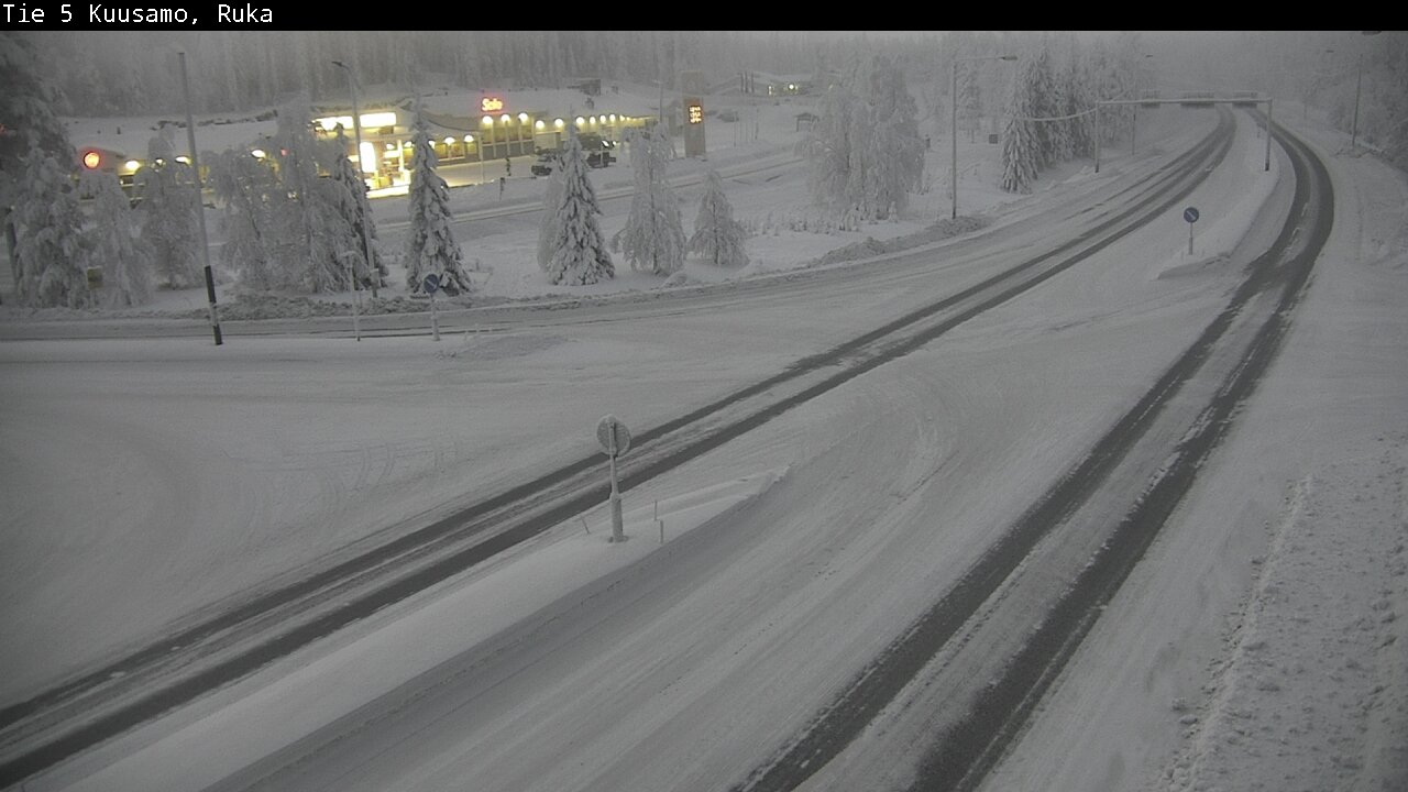 Kelikamerat Kuva Tie 5 Kuusamo, Ruka, Kuusamo, Pohjois-Pohjanmaa