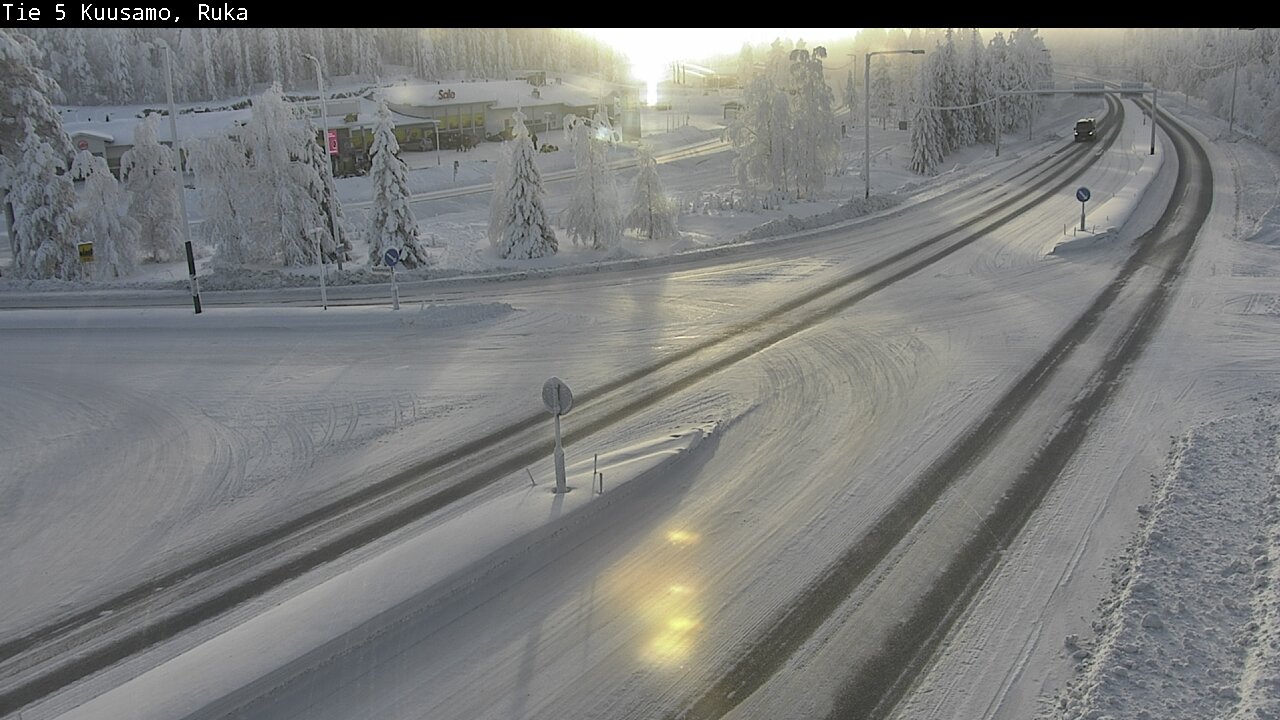 Kelikamerat Kuva Tie 5 Kuusamo, Ruka, Kuusamo, Pohjois-Pohjanmaa