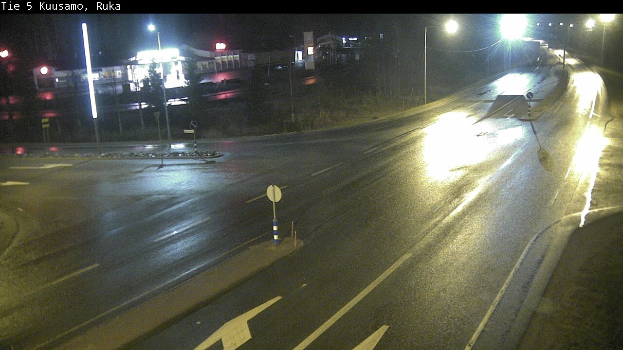 Weather Camera Image Road 5 Kuusamo, Ruka, Kuusamo, Pohjois-Pohjanmaa