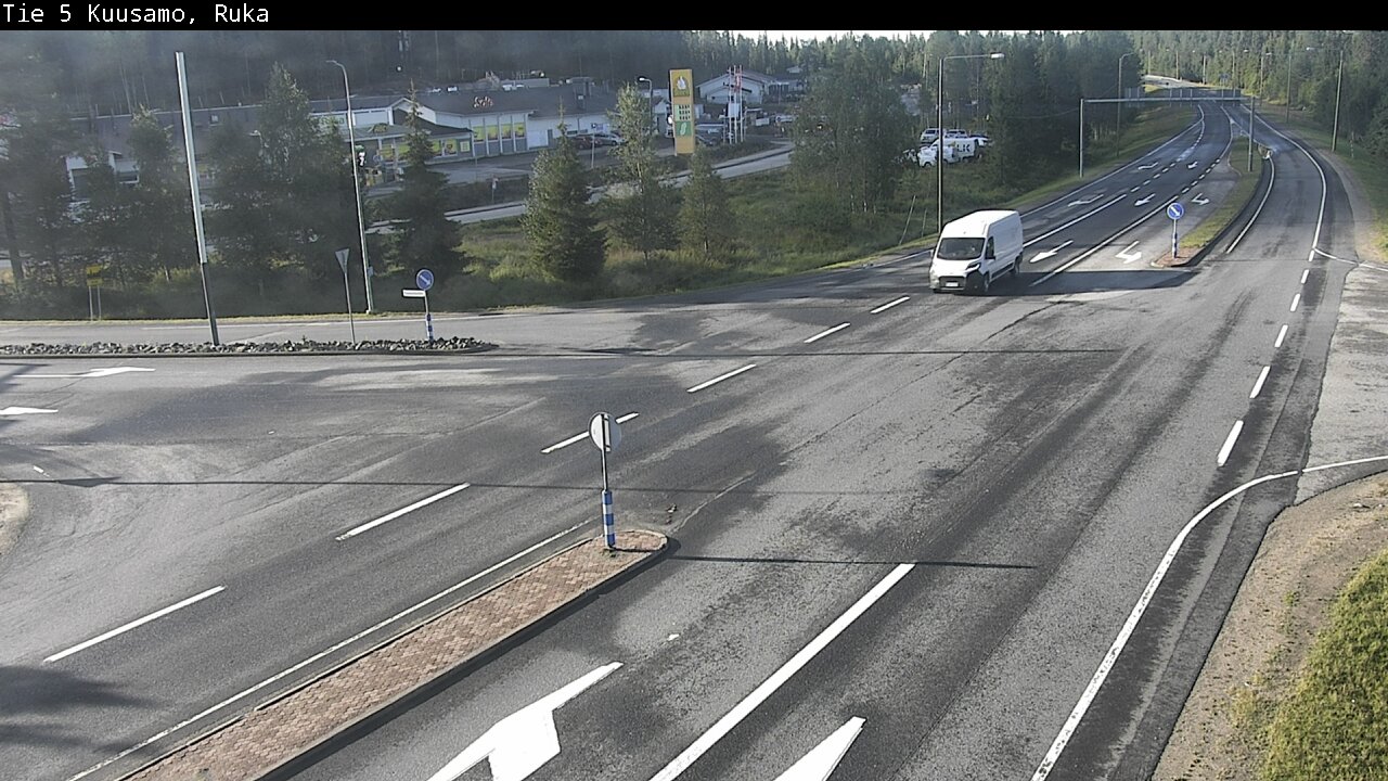 Weather Camera Image Road 5 Kuusamo, Ruka, Kuusamo, Pohjois-Pohjanmaa
