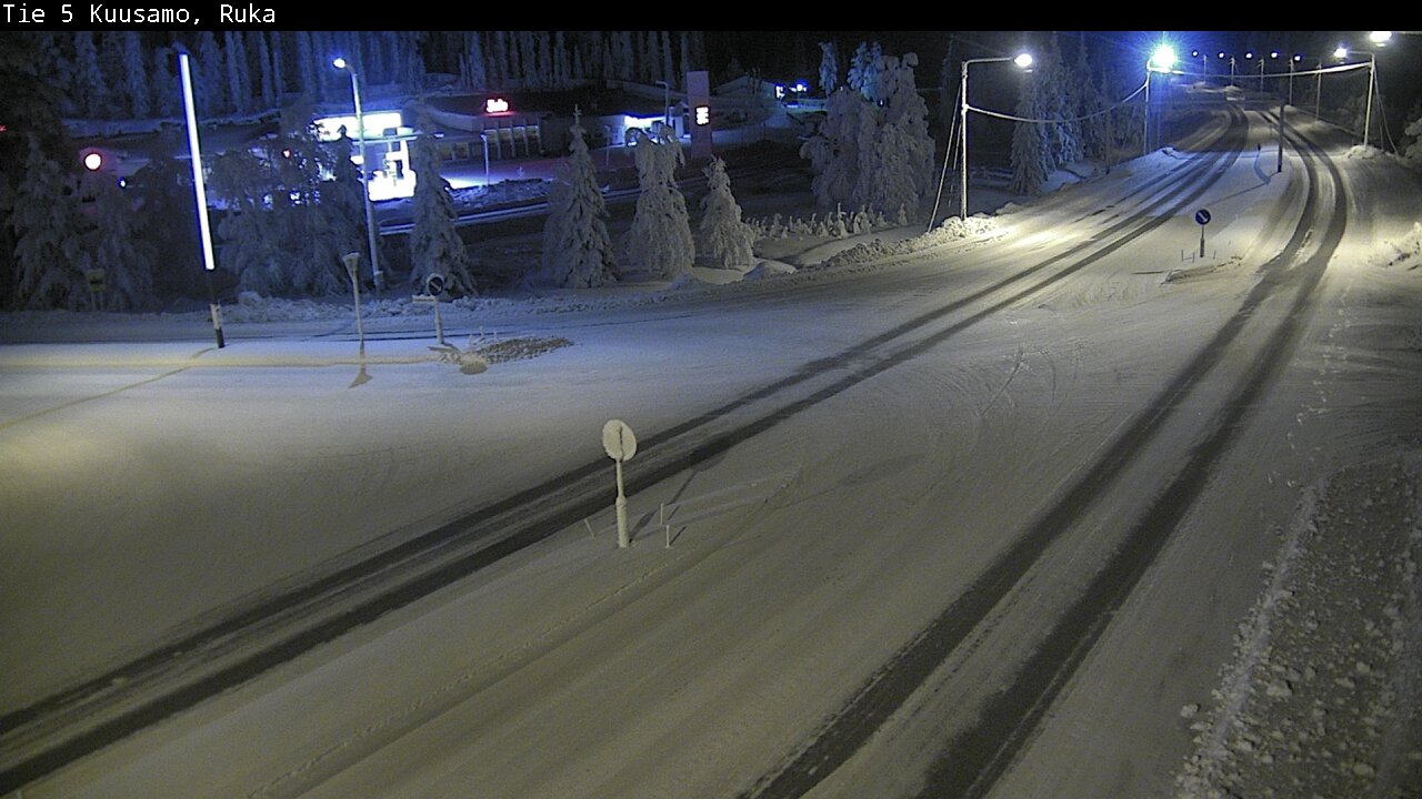 Kelikamerat Kuva Tie 5 Kuusamo, Ruka, Kuusamo, Pohjois-Pohjanmaa