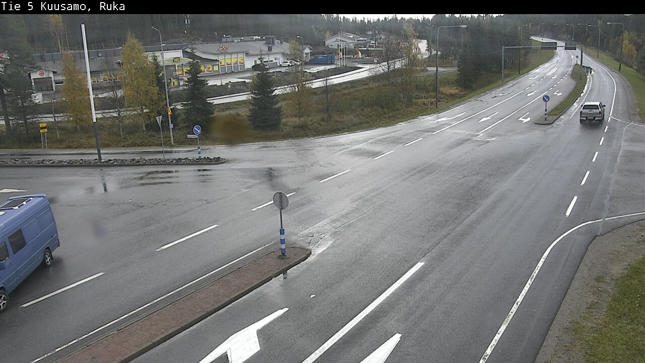 Weather Camera Image Road 5 Kuusamo, Ruka, Kuusamo, Pohjois-Pohjanmaa