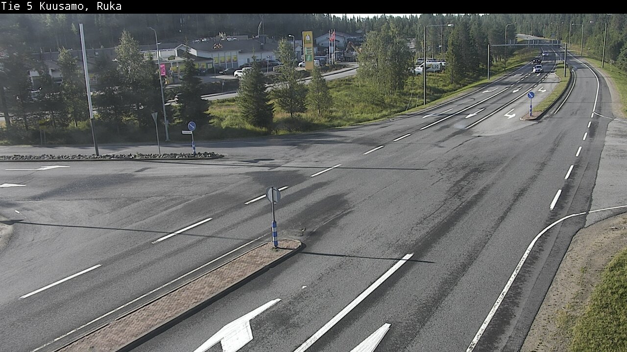 Weather Camera Image Road 5 Kuusamo, Ruka, Kuusamo, Pohjois-Pohjanmaa