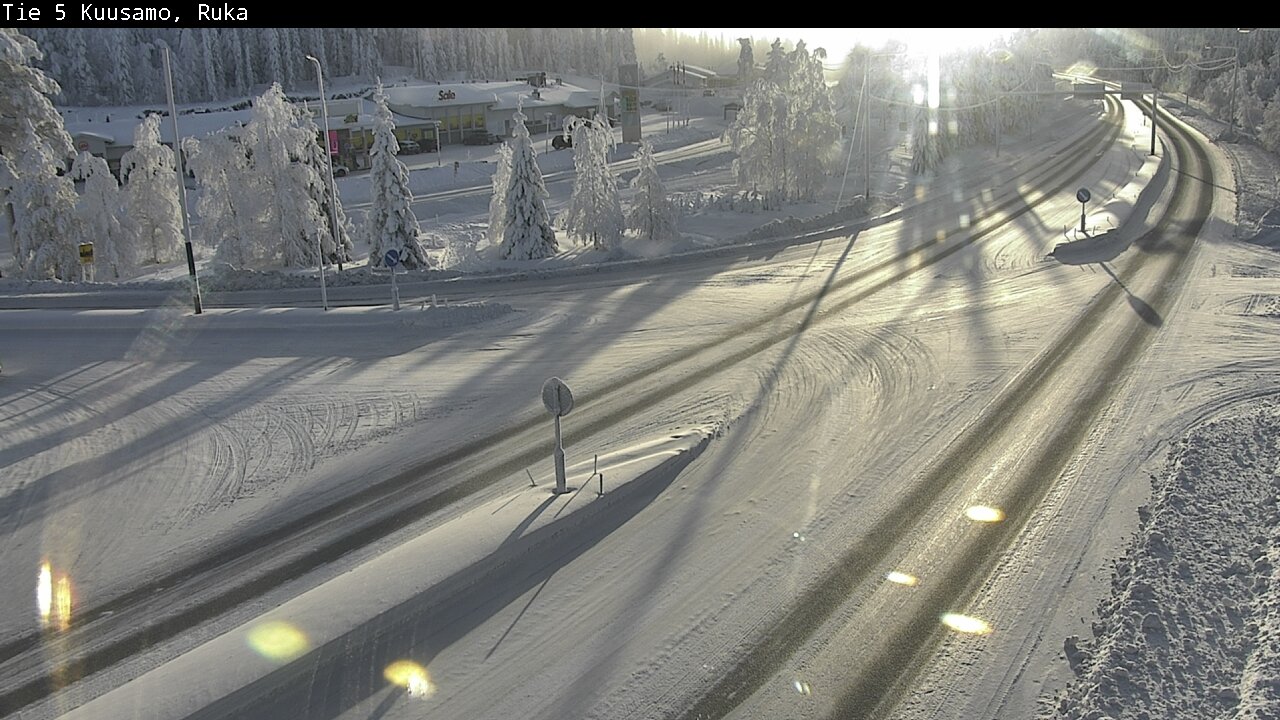 Kelikamerat Kuva Tie 5 Kuusamo, Ruka, Kuusamo, Pohjois-Pohjanmaa