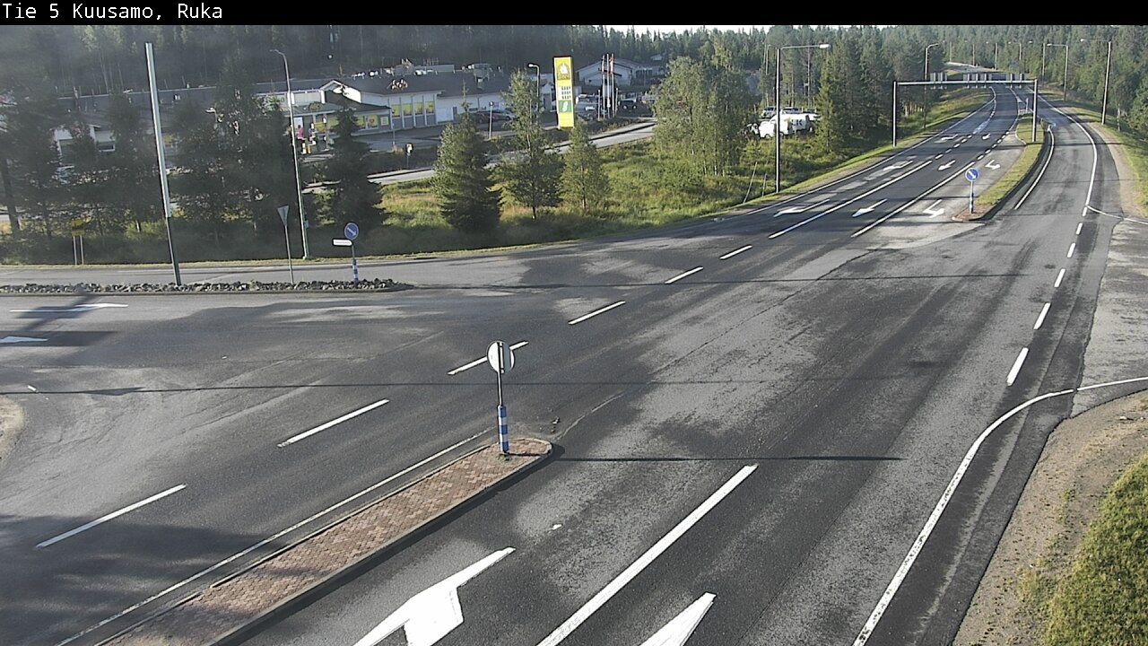 Weather Camera Image Road 5 Kuusamo, Ruka, Kuusamo, Pohjois-Pohjanmaa