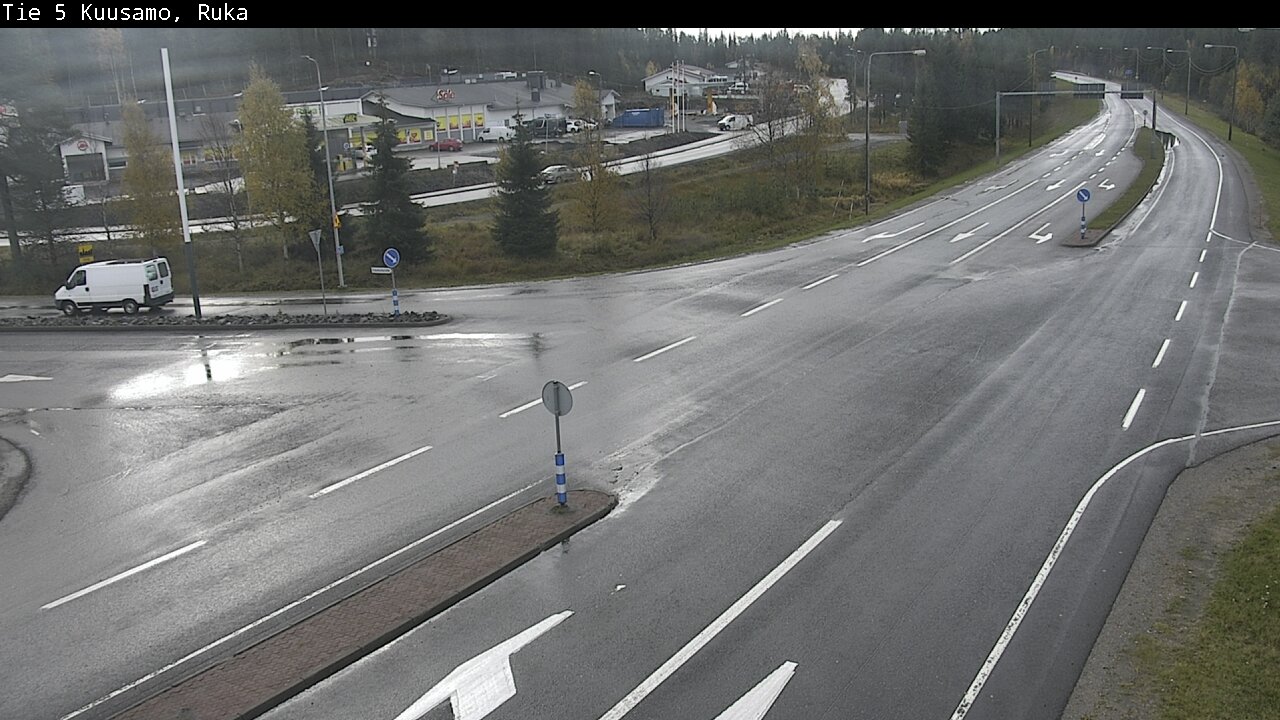 Weather Camera Image Road 5 Kuusamo, Ruka, Kuusamo, Pohjois-Pohjanmaa