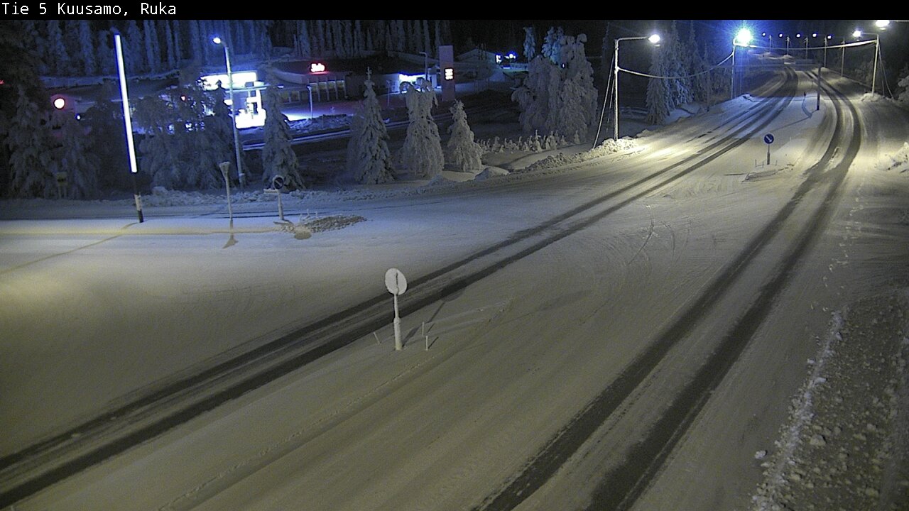 Kelikamerat Kuva Tie 5 Kuusamo, Ruka, Kuusamo, Pohjois-Pohjanmaa