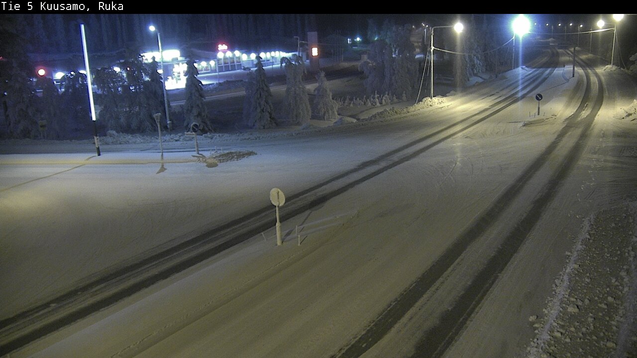 Kelikamerat Kuva Tie 5 Kuusamo, Ruka, Kuusamo, Pohjois-Pohjanmaa