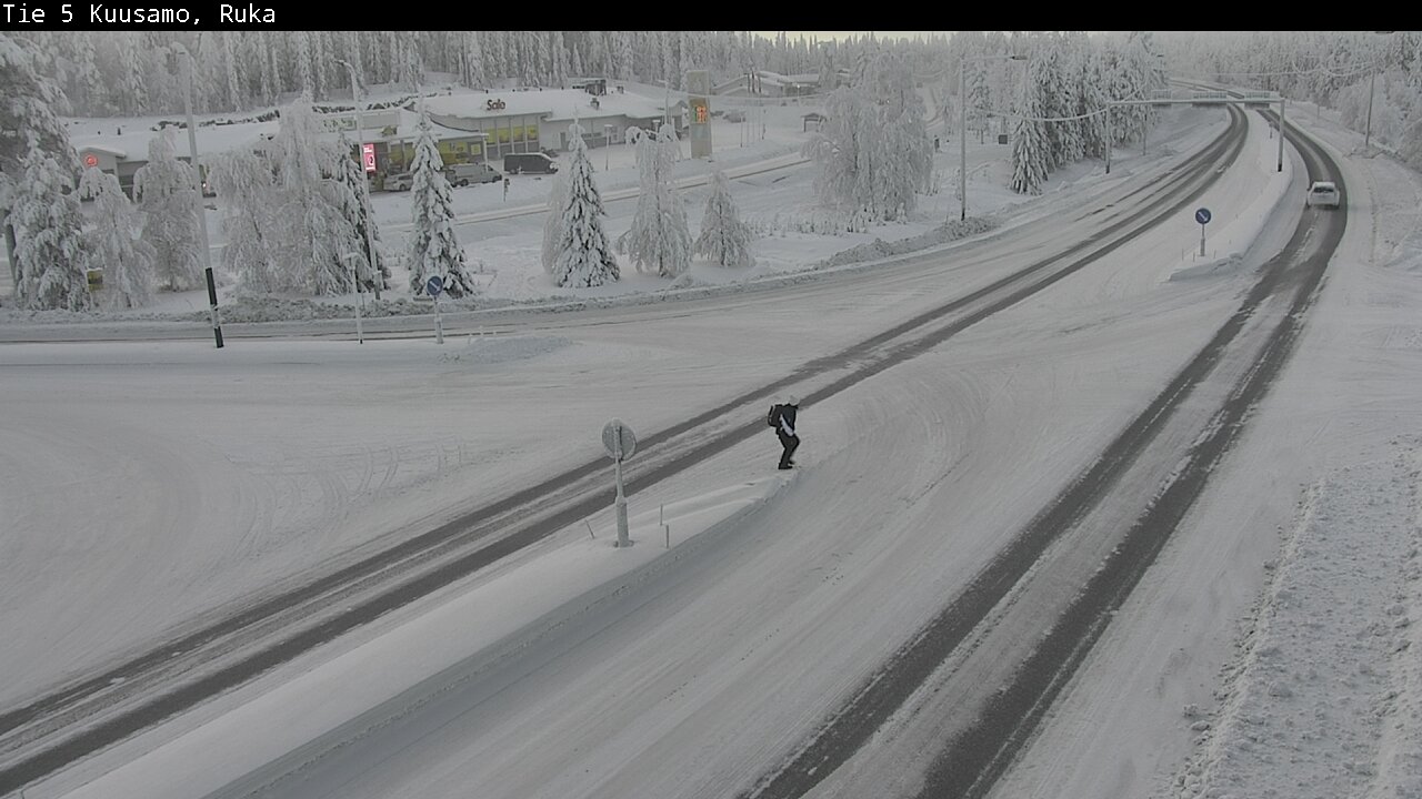 Kelikamerat Kuva Tie 5 Kuusamo, Ruka, Kuusamo, Pohjois-Pohjanmaa