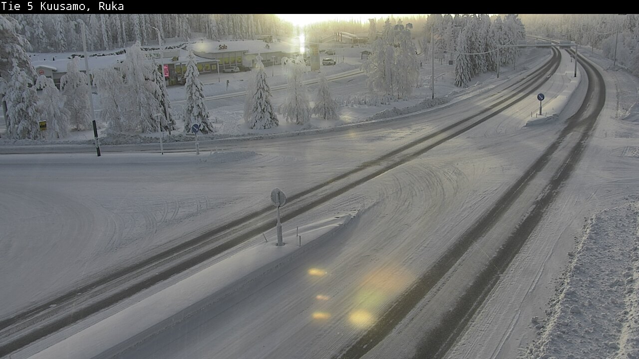 Kelikamerat Kuva Tie 5 Kuusamo, Ruka, Kuusamo, Pohjois-Pohjanmaa