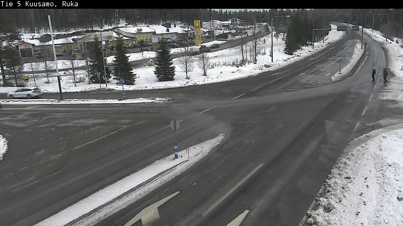 Weather Camera Image Road 5 Kuusamo, Ruka, Kuusamo, Pohjois-Pohjanmaa