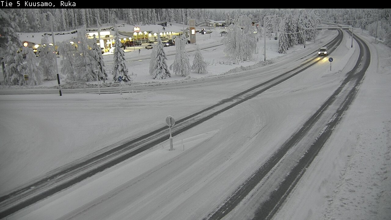 Kelikamerat Kuva Tie 5 Kuusamo, Ruka, Kuusamo, Pohjois-Pohjanmaa