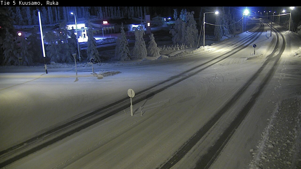 Kelikamerat Kuva Tie 5 Kuusamo, Ruka, Kuusamo, Pohjois-Pohjanmaa