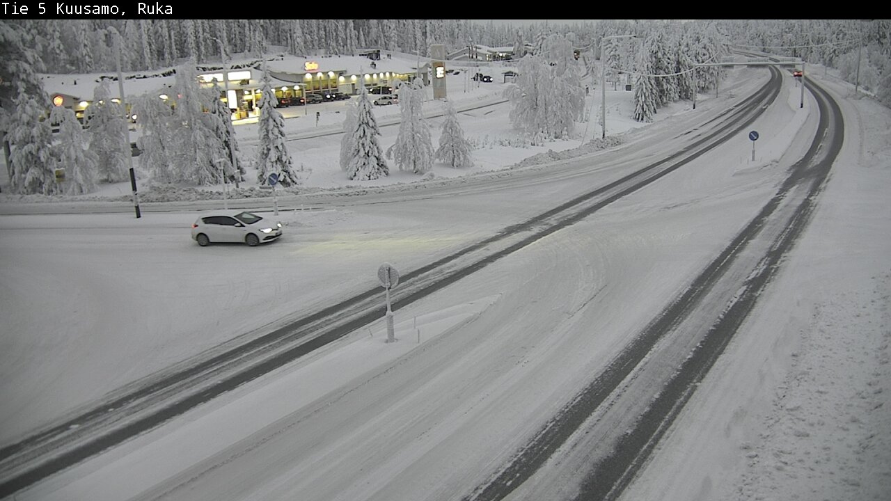 Kelikamerat Kuva Tie 5 Kuusamo, Ruka, Kuusamo, Pohjois-Pohjanmaa