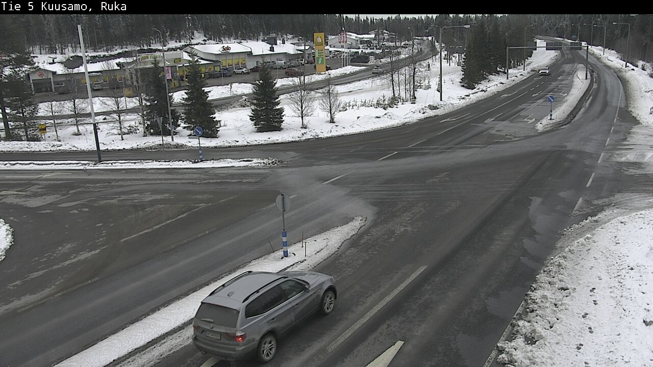 Weather Camera Image Road 5 Kuusamo, Ruka, Kuusamo, Pohjois-Pohjanmaa