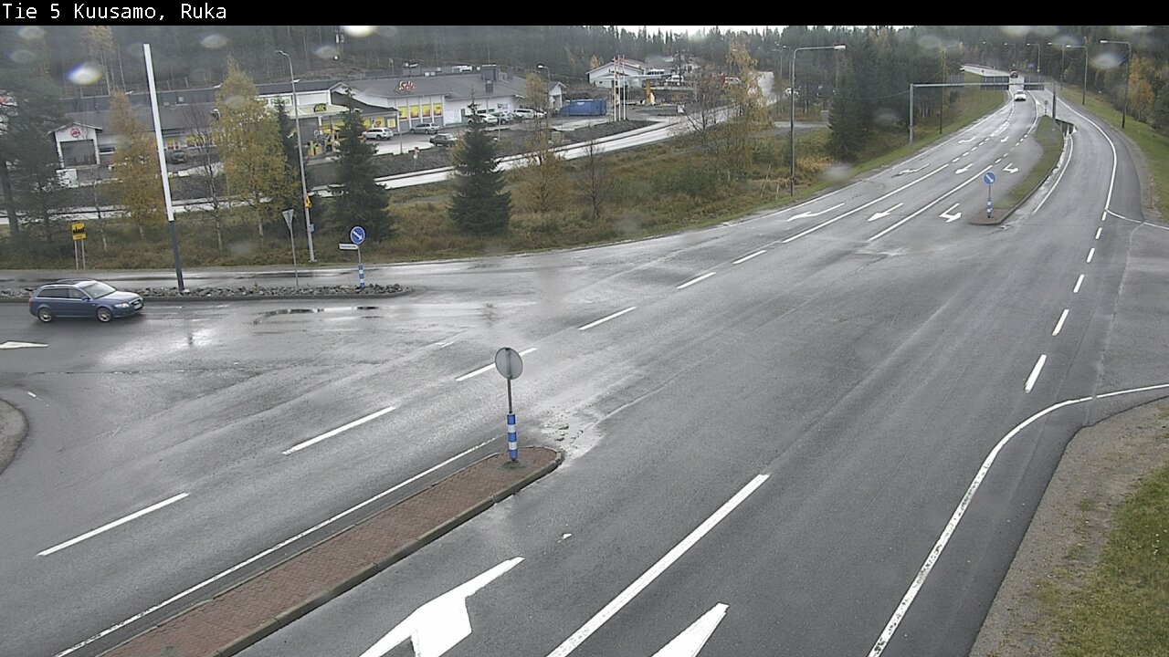 Weather Camera Image Road 5 Kuusamo, Ruka, Kuusamo, Pohjois-Pohjanmaa