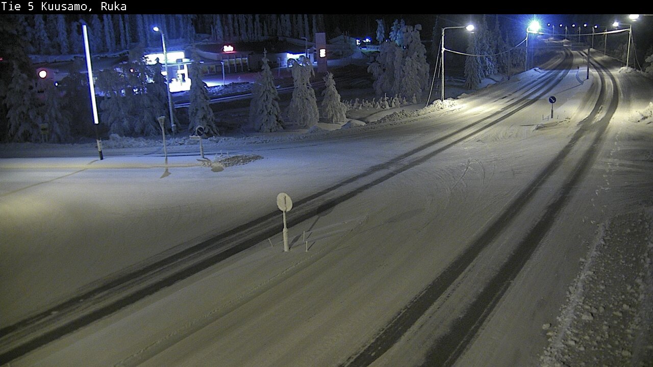 Kelikamerat Kuva Tie 5 Kuusamo, Ruka, Kuusamo, Pohjois-Pohjanmaa