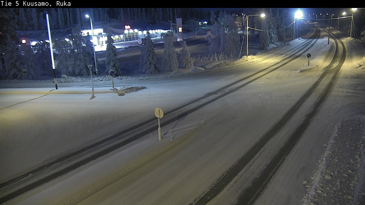 Kelikamerat Kuva Tie 5 Kuusamo, Ruka, Kuusamo, Pohjois-Pohjanmaa