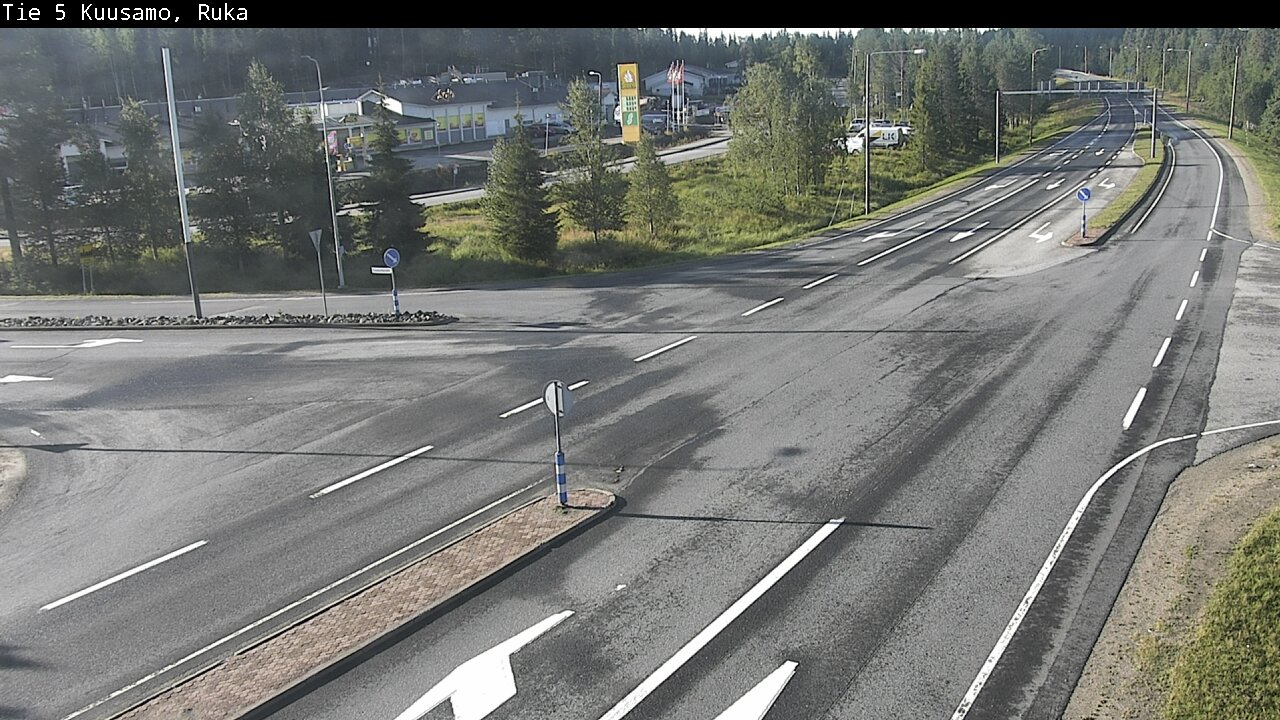 Weather Camera Image Road 5 Kuusamo, Ruka, Kuusamo, Pohjois-Pohjanmaa