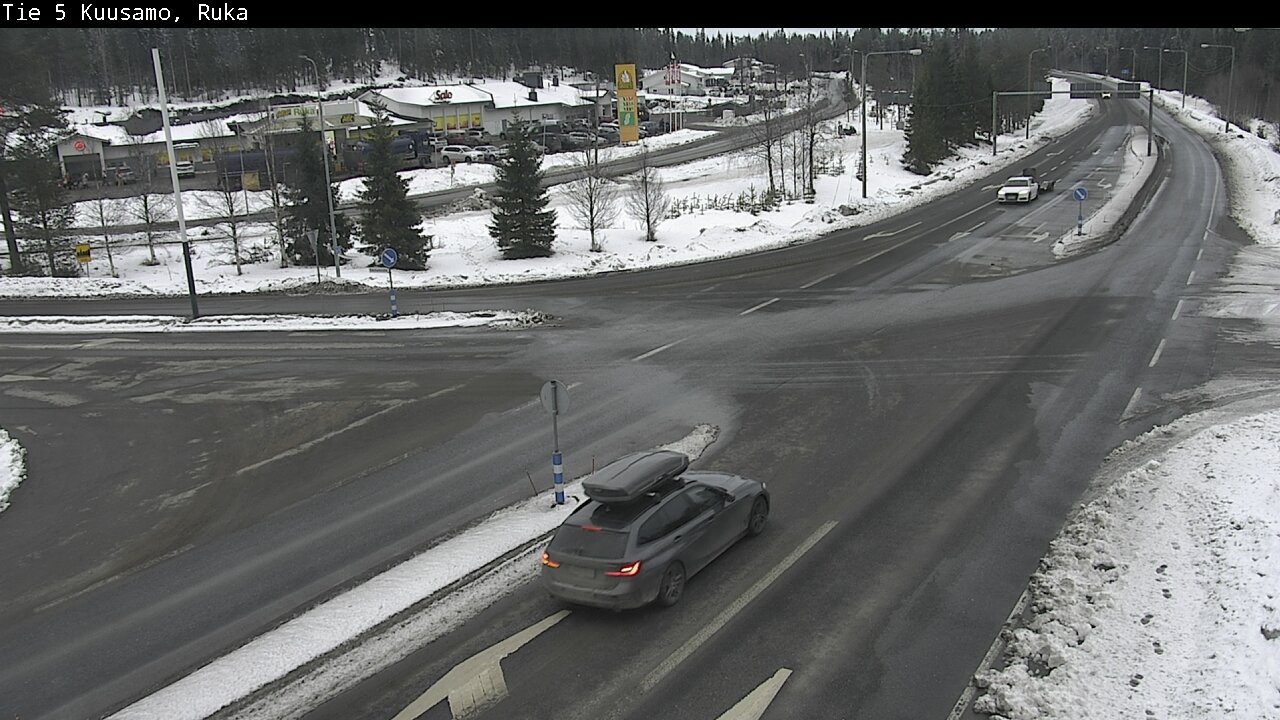 Weather Camera Image Road 5 Kuusamo, Ruka, Kuusamo, Pohjois-Pohjanmaa