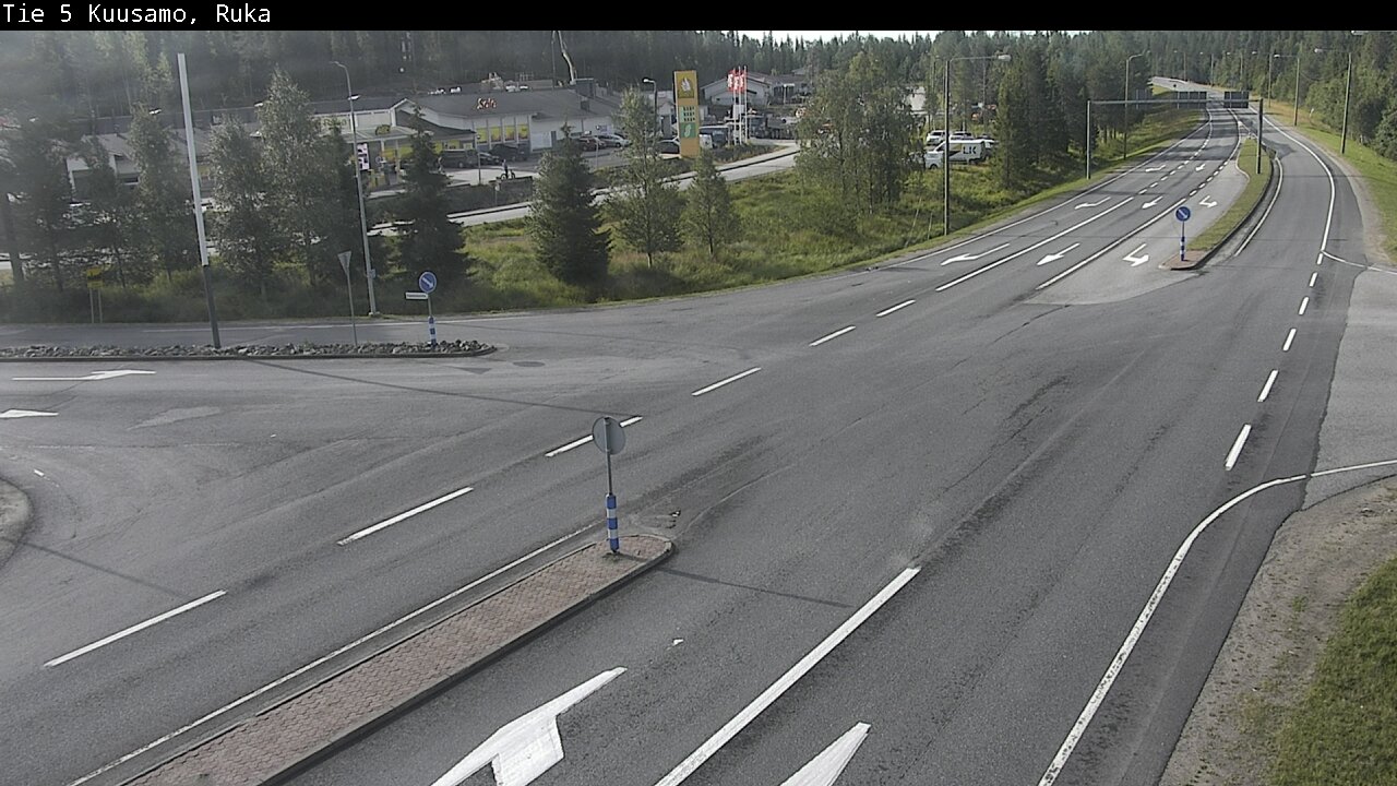 Weather Camera Image Road 5 Kuusamo, Ruka, Kuusamo, Pohjois-Pohjanmaa