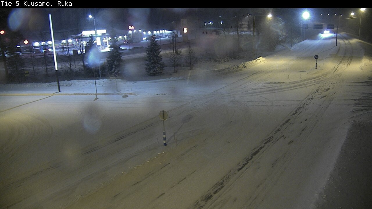 Weather Camera Image Road 5 Kuusamo, Ruka, Kuusamo, Pohjois-Pohjanmaa