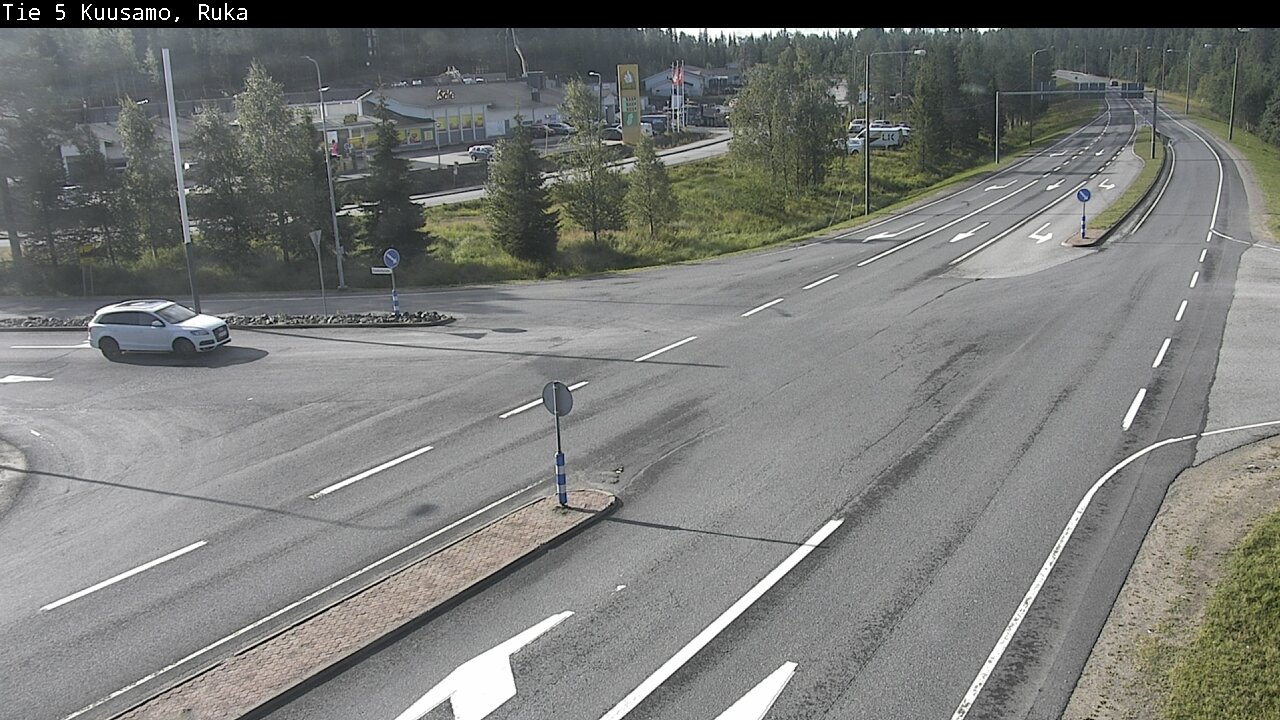 Weather Camera Image Road 5 Kuusamo, Ruka, Kuusamo, Pohjois-Pohjanmaa