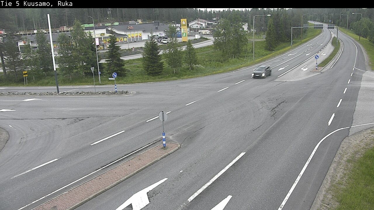 Kelikamerat Kuva Tie 5 Kuusamo, Ruka, Kuusamo, Pohjois-Pohjanmaa