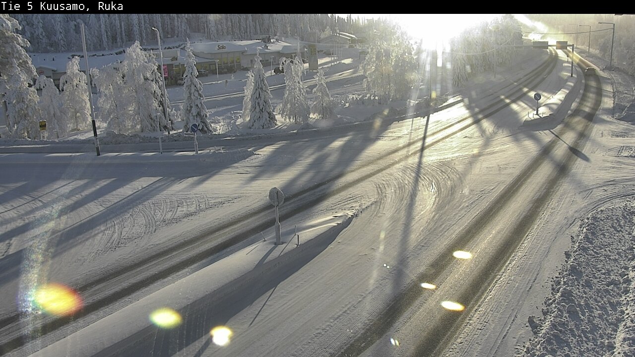 Kelikamerat Kuva Tie 5 Kuusamo, Ruka, Kuusamo, Pohjois-Pohjanmaa