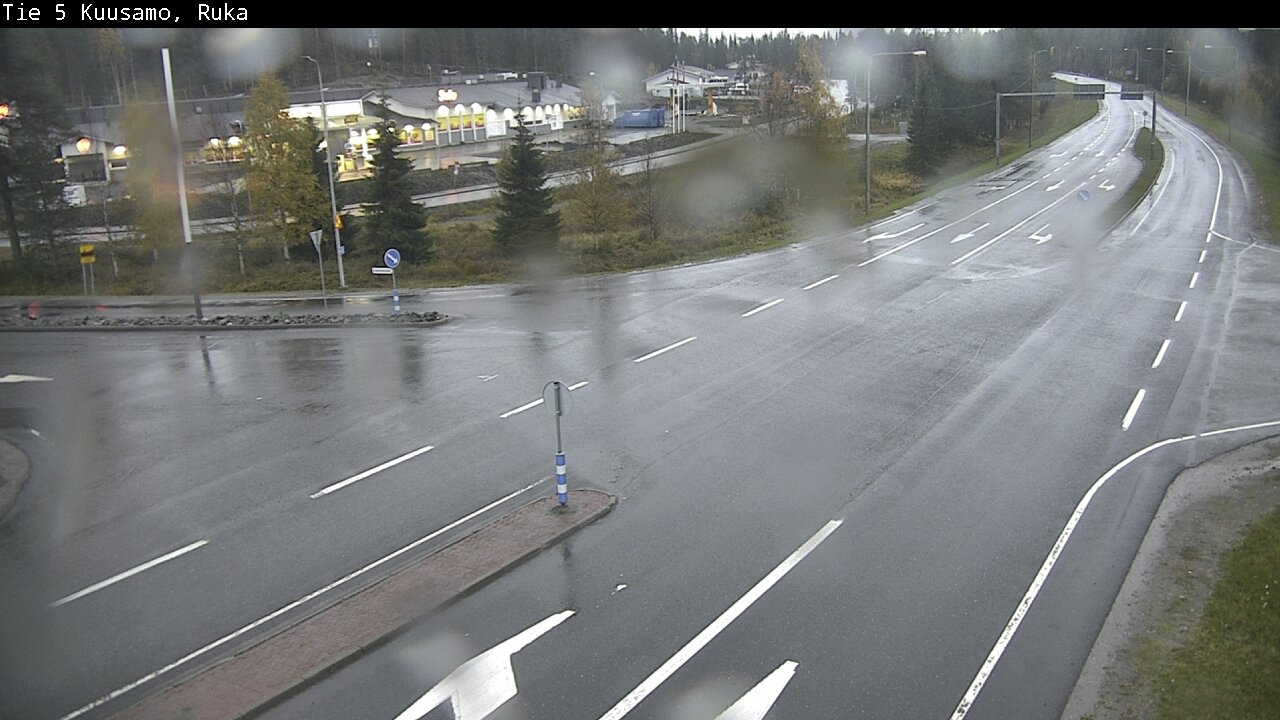 Weather Camera Image Road 5 Kuusamo, Ruka, Kuusamo, Pohjois-Pohjanmaa