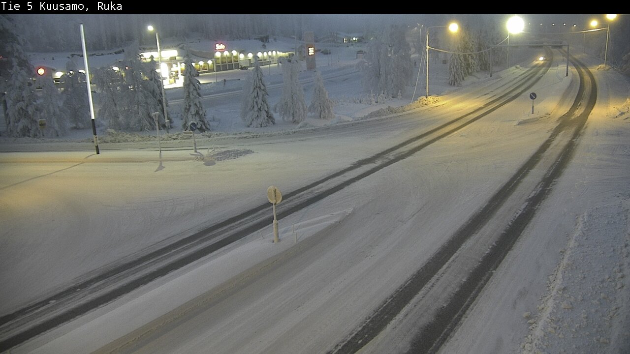 Kelikamerat Kuva Tie 5 Kuusamo, Ruka, Kuusamo, Pohjois-Pohjanmaa