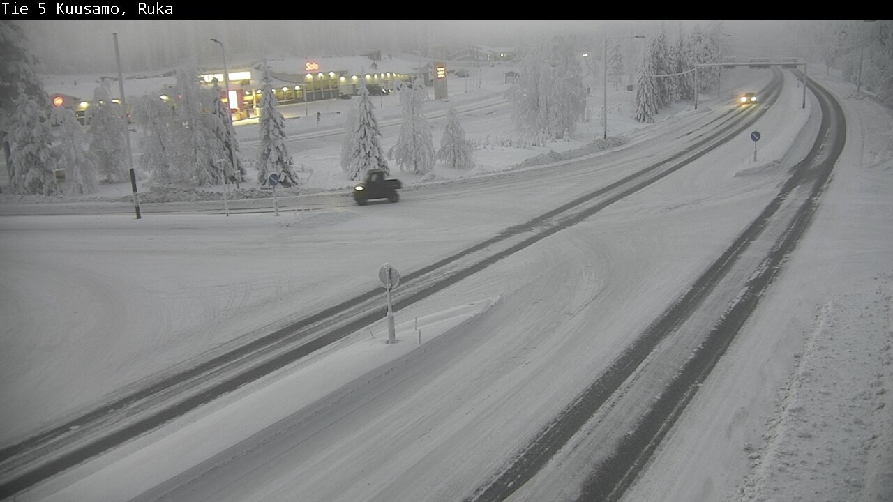 Kelikamerat Kuva Tie 5 Kuusamo, Ruka, Kuusamo, Pohjois-Pohjanmaa