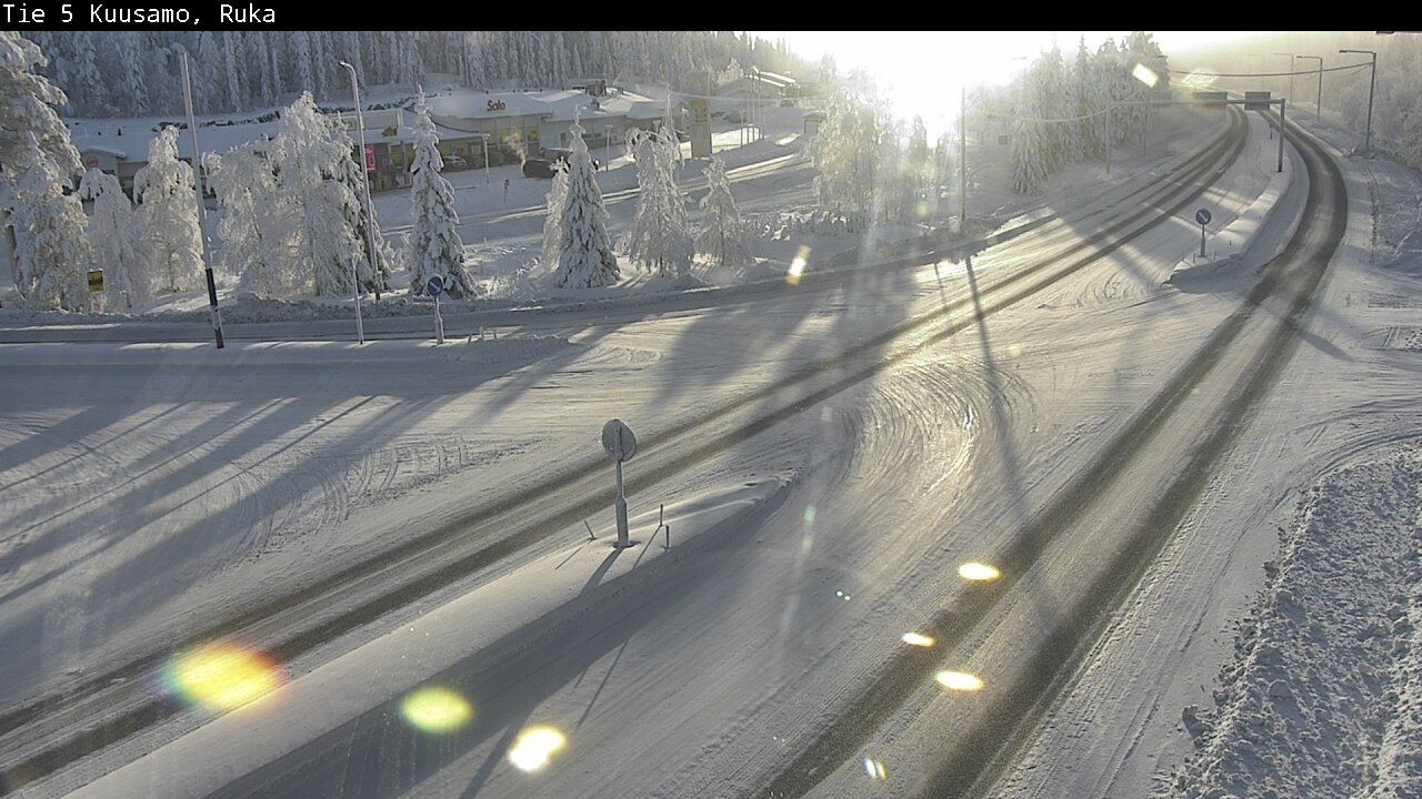 Kelikamerat Kuva Tie 5 Kuusamo, Ruka, Kuusamo, Pohjois-Pohjanmaa