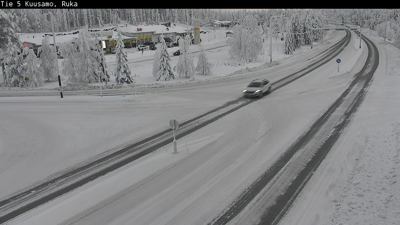 Kelikamerat Kuva Tie 5 Kuusamo, Ruka, Kuusamo, Pohjois-Pohjanmaa