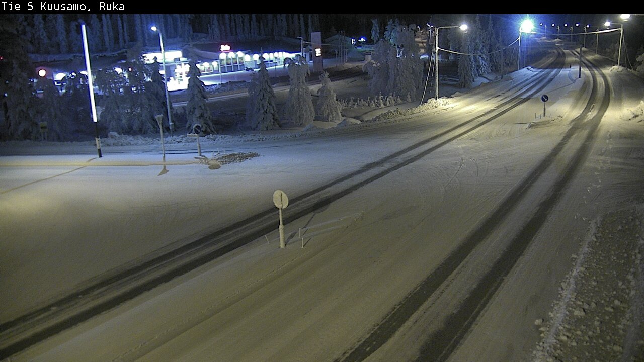 Kelikamerat Kuva Tie 5 Kuusamo, Ruka, Kuusamo, Pohjois-Pohjanmaa