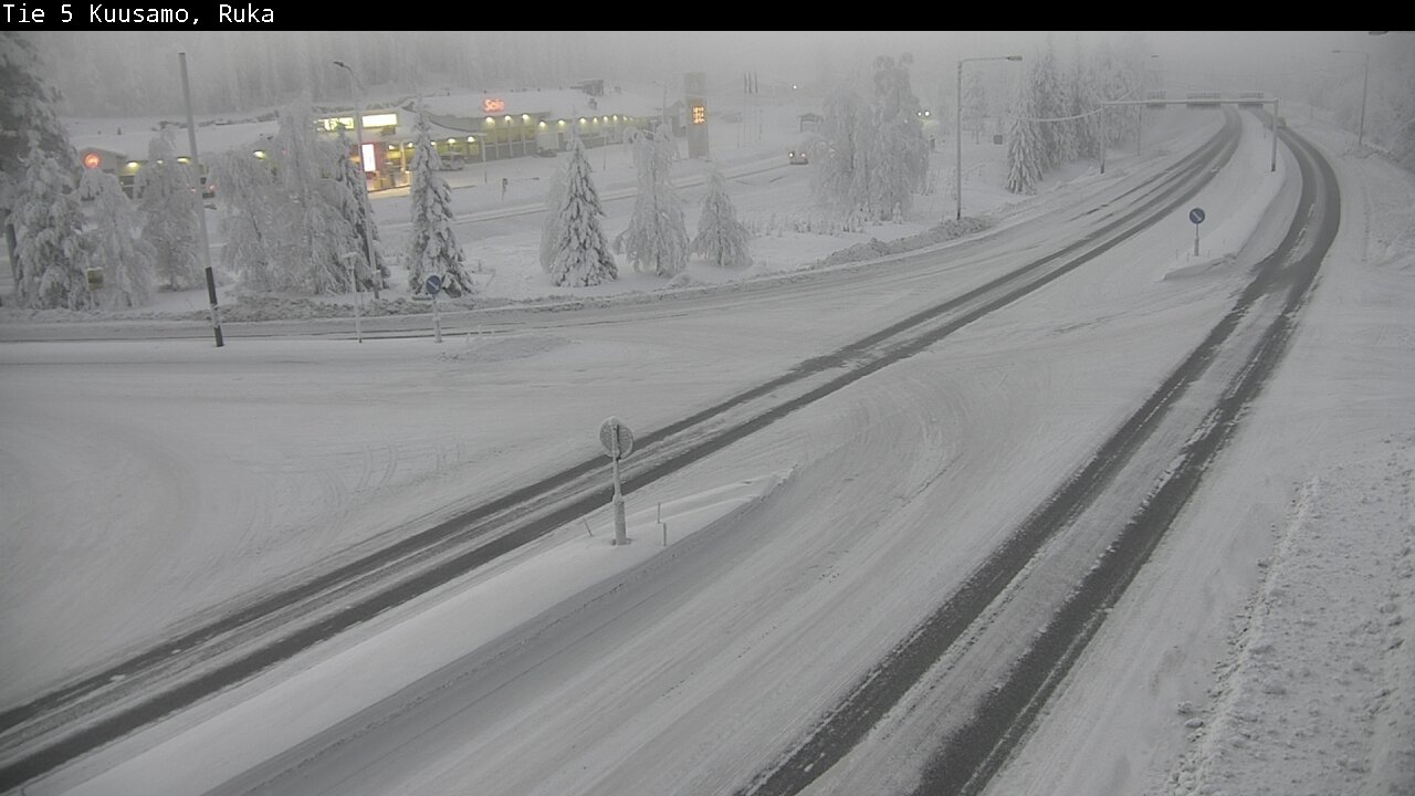 Kelikamerat Kuva Tie 5 Kuusamo, Ruka, Kuusamo, Pohjois-Pohjanmaa