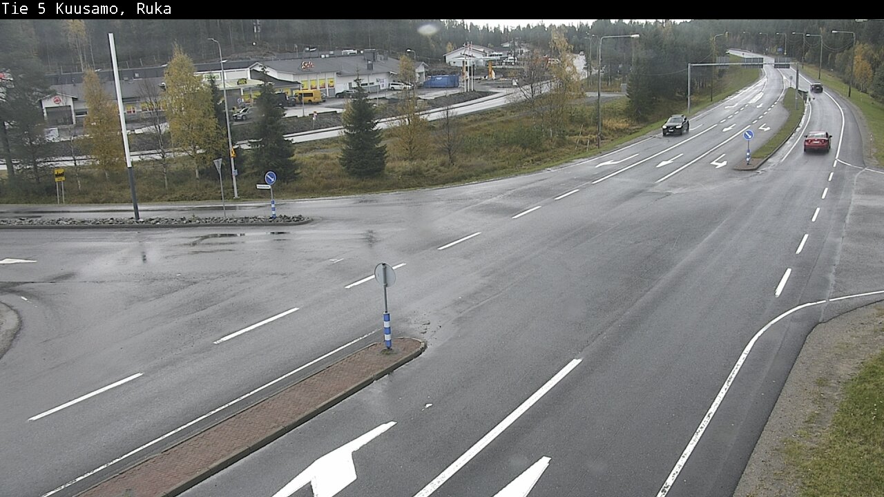 Weather Camera Image Road 5 Kuusamo, Ruka, Kuusamo, Pohjois-Pohjanmaa