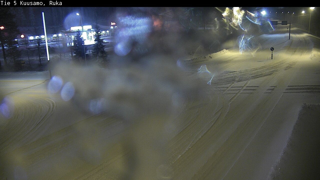 Weather Camera Image Road 5 Kuusamo, Ruka, Kuusamo, Pohjois-Pohjanmaa