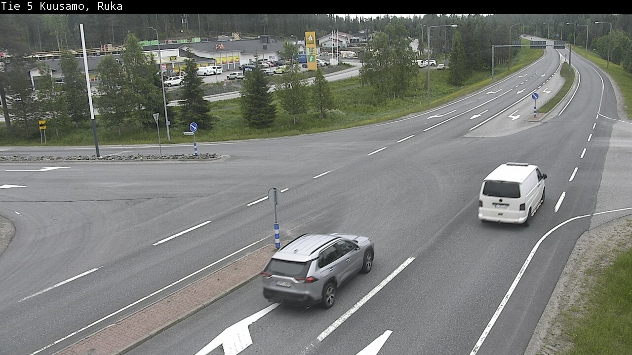 Weather Camera Image Road 5 Kuusamo, Ruka, Kuusamo, Pohjois-Pohjanmaa