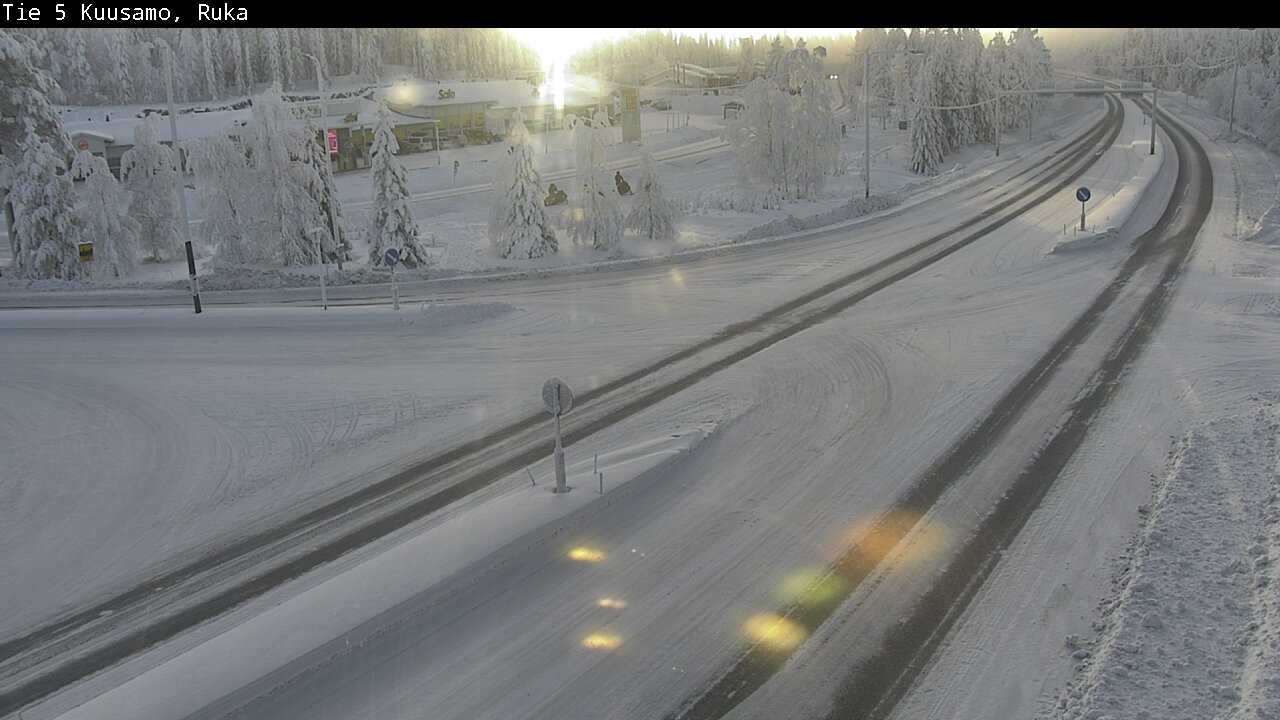 Kelikamerat Kuva Tie 5 Kuusamo, Ruka, Kuusamo, Pohjois-Pohjanmaa