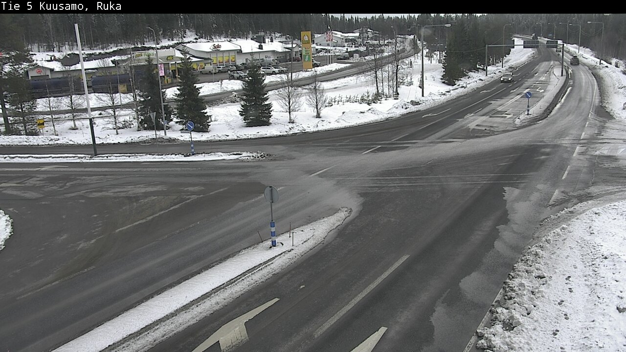 Weather Camera Image Road 5 Kuusamo, Ruka, Kuusamo, Pohjois-Pohjanmaa